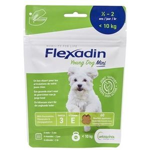 FLEXADIN YOUNG DOG MINI CHEWS 60 ST