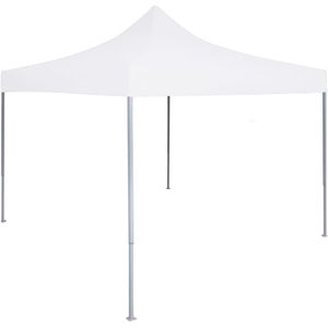 VidaXL Inklapbare Partytent 3x3m Staal Wit