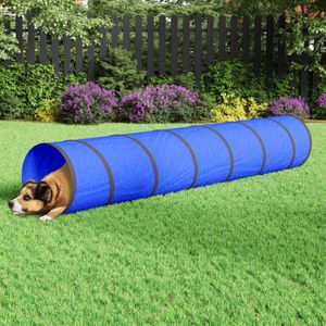 Hondentunnel  50x300 cm polyester blauw