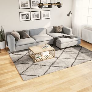 vidaXL-Vloerkleed-PAMPLONA-shaggy-hoogpolig-200x280-cm-beige-antraciet