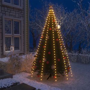 Kerstboomverlichting met 300 LED&#39;s net 300 cm