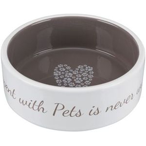 TRIXIE VOERBAK PETS HOME TAUPE 16 CM