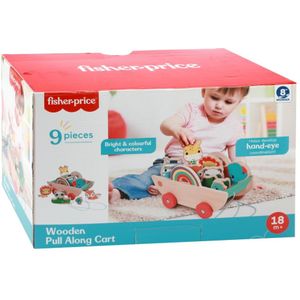 Fisher Price Houten Trekkar met Dieren