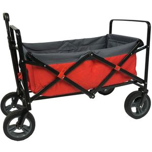 Outdoor Bolderwagen Rood/Grijs