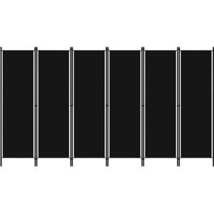 vidaXL-Kamerscherm-met-6-panelen-300x180-cm-zwart
