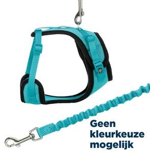 TRIXIE KATTENTUIG MESH Y-VORM MET ELASTISCHE RIEM ASSORTI 36-60X100 CM