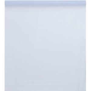 Raamfolie statisch mat transparant wit 90x500 cm PVC