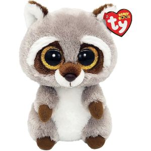 TY Beanie Boos Knuffel Wasbeer Oakie 15 cm