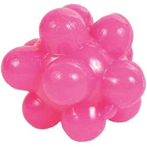 TRIXIE NOPPEN BALLEN RUBBER ASSORTI 3,5X3,5X3,5 CM 4 ST