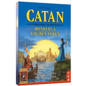 999 Games Catan: Het Duel - Donkere & Gouden Tijden - Uitbreiding spel voor 2 spelers met nieuwe themasets en meer dan 200 kaarten