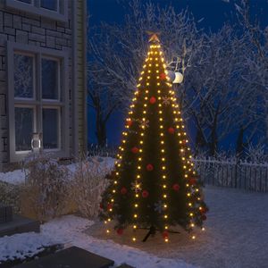 Kerstboomverlichting met 250 LED&#39;s net 250 cm