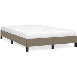 Bedframe stof taupe 120x190 cm