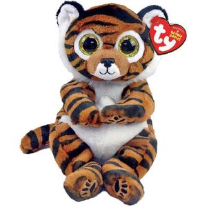 TY Beanie Babies Knuffel Tijger Clawdia 15 cm