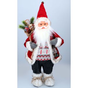 Kerstman 60cm Rood