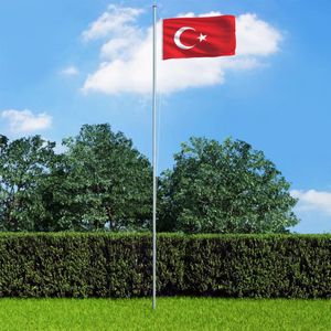 Vlag Turkije 90x150 cm