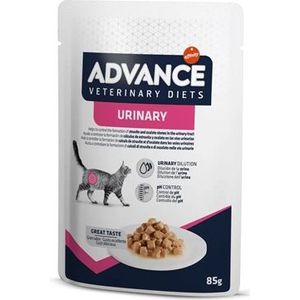 ADVANCE VETERINARY DIET CAT URINARY POUCH 12X85 GR