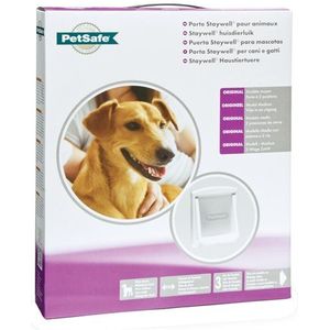 PETSAFE HONDENLUIKJE MEDIUM WIT/TRANSPARANT 740