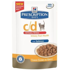 HILL'S FELINE C/D URINARY STRESS ZALM 85 GR