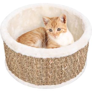 Kattenmand rond 36 cm zeegras