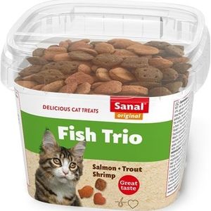 SANAL CAT FISH TRIO SNACKS CUP 75 GR