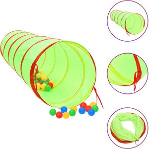 vidaXL Kinderspeeltunnel 175 cm polyester