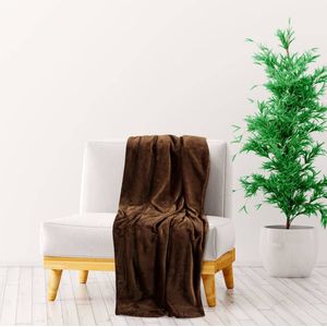 vidaXL-Deken-200x240-cm-polyester-cacaobruin