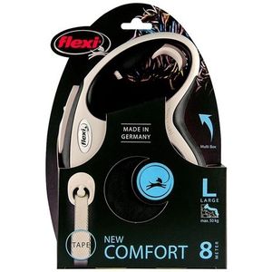 FLEXI ROLLIJN NEW COMFORT TAPE ZWART L 8 MTR