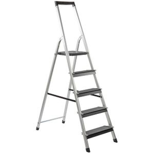 TRAPLADDER ALUMINIUM 4 TREDEN POWER STEP