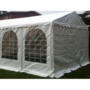 Partytent Prof PVC 4x4x2,2 mtr in Wit