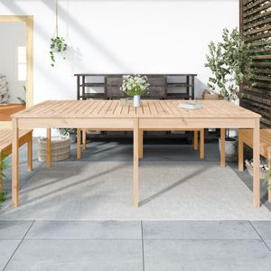 VidaXL Tuintafel 203,5x100x76 cm - Massief Grenenhout