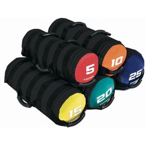 Toorx Fitness Powerbag met 6 handvatten oranje/zwart 10 kg