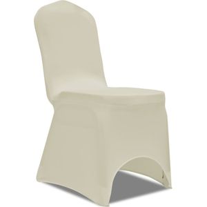 Hoes voor stoelen 50 stuks (creme)