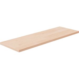 Plank 60x20x1,5 cm onbehandeld massief eikenhout