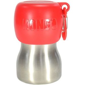 KONG H2O DRINKFLES RVS ROOD 280 ML