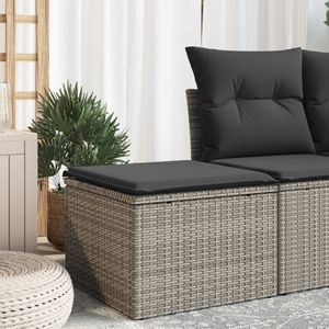 VidaXL-Tuinkruk-met-kussen-55x55x37-cm-poly-rattan-grijs