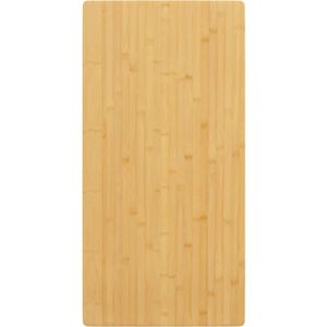 Tafelblad 50x100x1,5 cm bamboe
