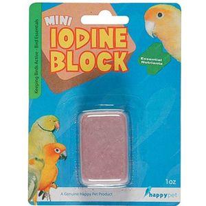 HAPPY PET MINI IODINE BLOCK 4X3X2 CM