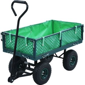 Tuinwagen 250 kg groen