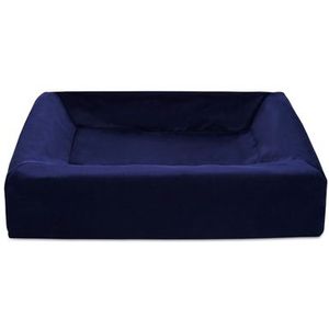 BIA BED ROYAL FLUWEEL OVERTREK HONDENMAND NAVY BIA-60 70X60X15 CM