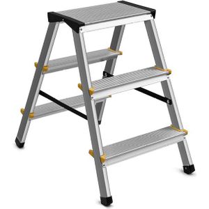 TRAPLADDER IN ALU STEPPY 2X3 TREDEN