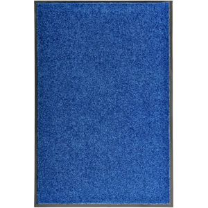 VidaXL-Deurmat-wasbaar-60x90-cm-blauw