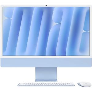 Apple iMac 24'' M4 10-Core CPU 10-Core GPU - Blau - NanoGlas - 24GB - 1TBSSD - Maus - TID