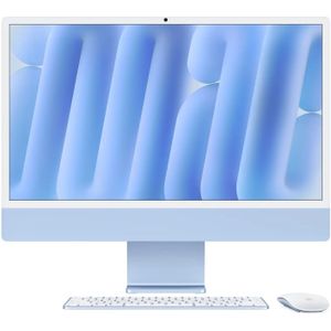 CTO// Apple iMac 24'' M4 8-Core CPU 8-Core GPU - 512 GB - 16 GB Blau - Ethernet - ZFB - 2024
