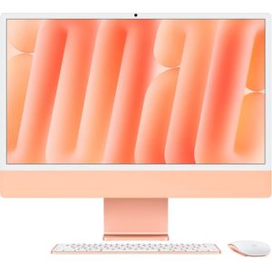 CTO // Apple iMac 24'' M4 10-Core CPU 10-Core GPU - Orange - 24GB - 1TBSSD - Trackpad - TID-ZFB