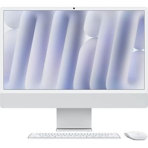 Apple iMac 24'' M4 10-Core CPU 10-Core GPU - Silber - 16GB - 256GBSSD - Trackpad - TID