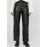 Jxgrace - Leren Broek - High Waist - Straight Fit