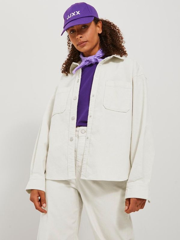 Blouse - Gelly - Effen - Corduroy - Lange Mouw - Normale Pasvorm