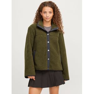 JACK & JONES Dames Jxnellie Teddy Jacket OTW fleecejack, grape leaf, S
