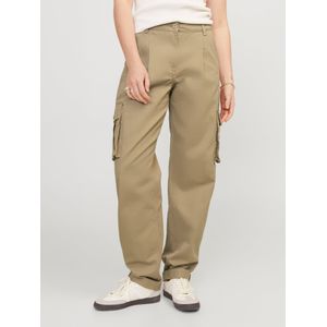 JACK & JONES Jxmaddy RLX Balloon Mw Ankle Pant PNT broek voor dames, beige, M