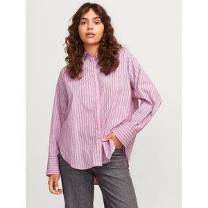 JACK & JONES Dames Jxmagna Shirt WVN Shirt, Moonlite Mauve/Detail: strepen, M